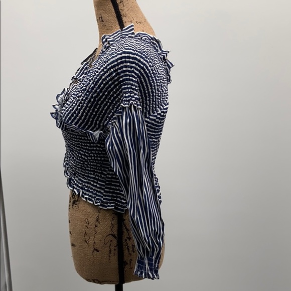 Zara bloggers fave smocked crop top - Picture 8 of 16